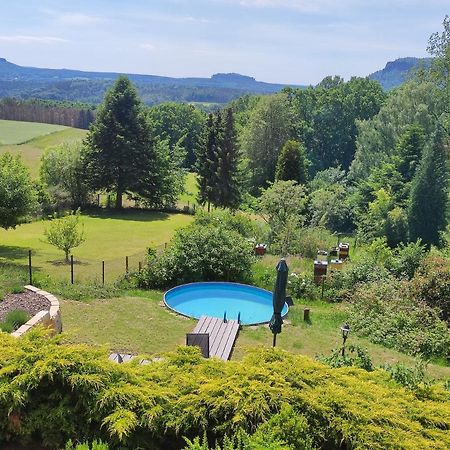 Ferienhaus Hering Neu Porschdorf Exteriér fotografie