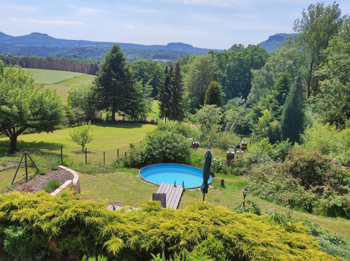 Ferienhaus Hering Neu Porschdorf Exteriér fotografie